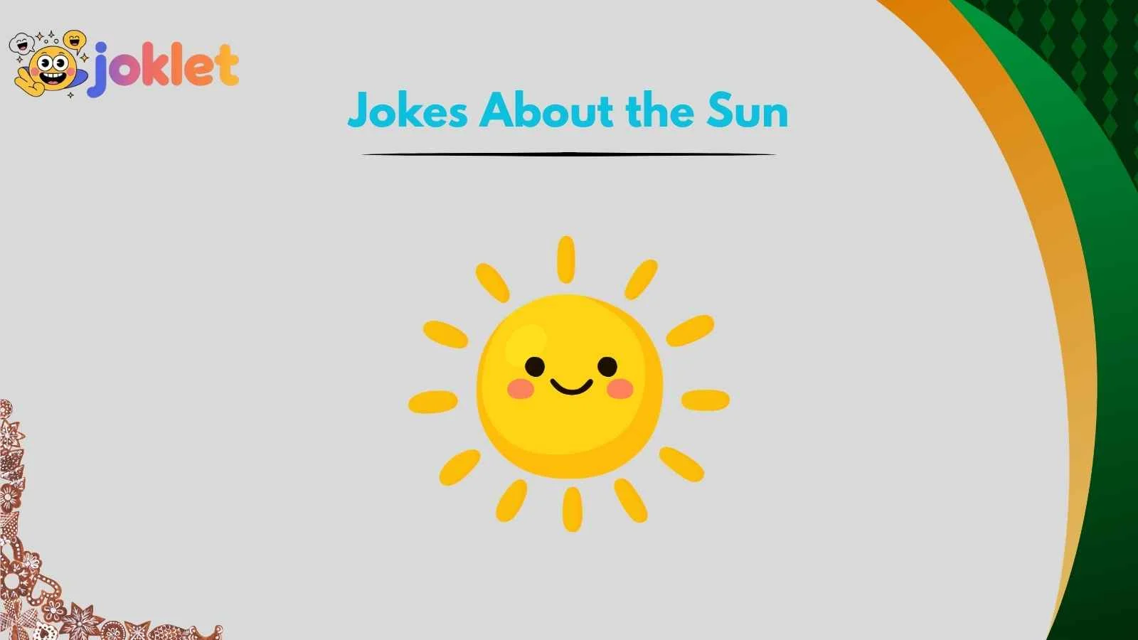 Jokes About the Sun
