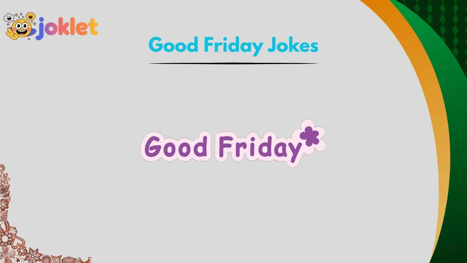Good Friday Jokes